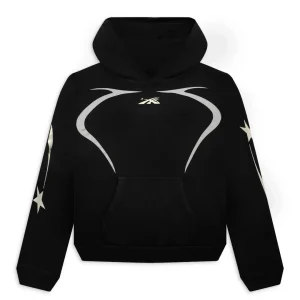 Black-Hellstar Sports Jet Hoodie