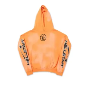 Hellstar Hoodie In Orange Men & Women