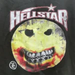 New Black Hellstar Emoji Shirt Long Sleeve