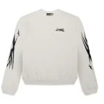 White Hellstar Sports Long Sleeves Shirt