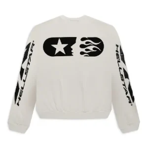 White Hellstar Sports Long Sleeves Shirt